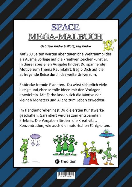 Produktbild: SPACE MEGA MALBUCH - SPEZIAL EDITION - ENTDECKE DAS UNIVERSUM - FREMDE PLANETEN - ERKUNDE DEN WELTRAUM - UFO -