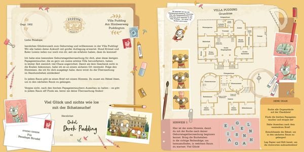 Produktbild: Penelope Strudel und die r&auml;tselhafte Schatzsuche