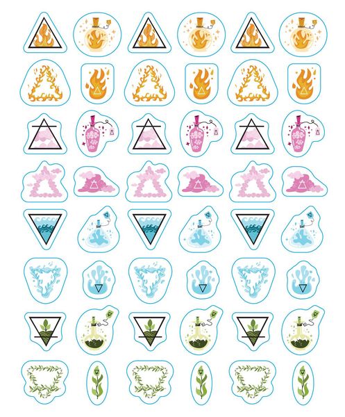 Produktbild: So. Many. Astrology Stickers.