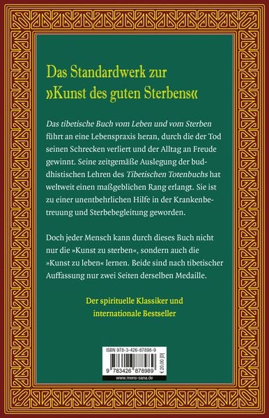 Produktbild: Das tibetische Buch vom Leben und vom Sterben