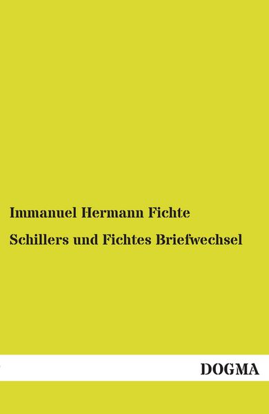 Produktbild: Schillers und Fichtes Briefwechsel