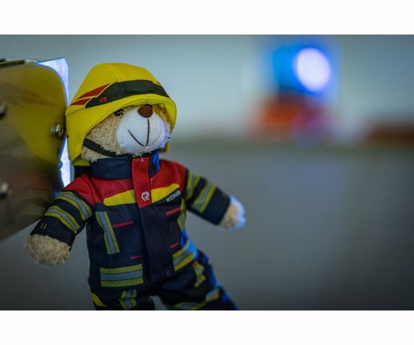Produktbild: Feuerwehr Pl&uuml;schb&auml;r Rosenbauer, 30cm