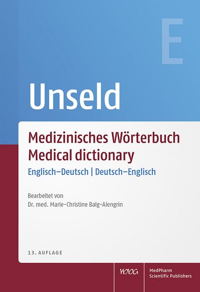 Produktbild: Medizinisches W&ouml;rterbuch | Medical dictionary