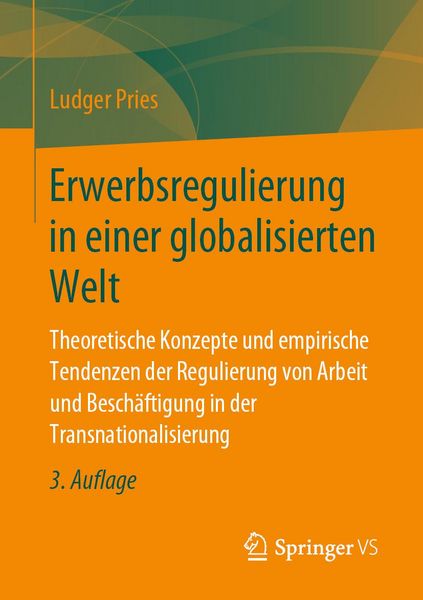 Produktbild: Erwerbsregulierung in einer globalisierten Welt