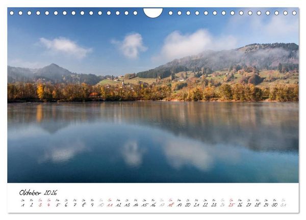 Produktbild: Erlebnis Oberallg&auml;u (Wandkalender 2026 DIN A4 quer), CALVENDO Monatskalender