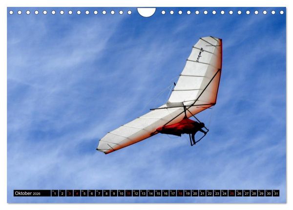 Produktbild: Drachenfliegen - Die Welt aus neuer Perspektive erleben (Wandkalender 2026 DIN A4 quer), CALVENDO Monatskalender