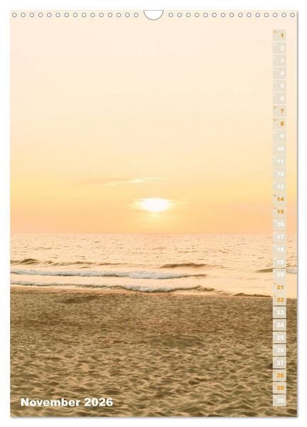 Produktbild: Kurische Nehrung &ndash; Am langen, weichen Ostsee-Strand (Wandkalender 2026 DIN A3 hoch), CALVENDO Monatskalender