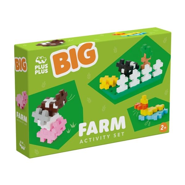 Produktbild: PLUS PLUS - 50 Kreativ Bausteine BIG Bauernhof