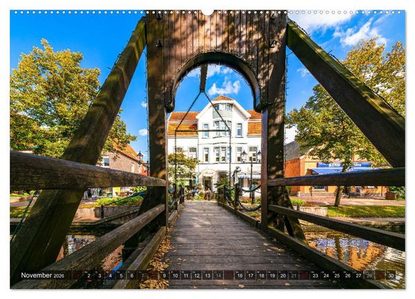 Produktbild: Papenburg - Venedig des Nordens (hochwertiger Premium Wandkalender 2026 DIN A2 quer), Kunstdruck in Hochglanz
