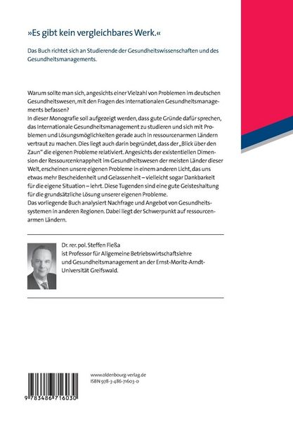 Produktbild: Internationales Gesundheitsmanagement
