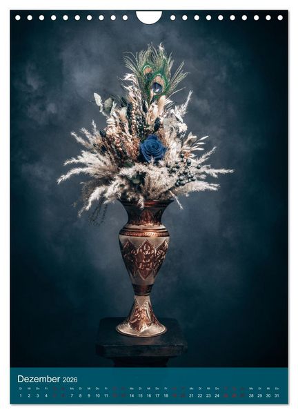 Produktbild: Trockenblumen Bouquet (Wandkalender 2026 DIN A4 hoch), CALVENDO Monatskalender