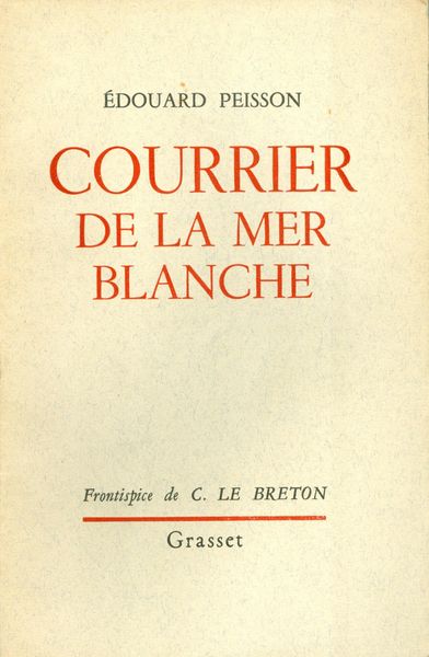 Produktbild: Courrier de la mer blanche