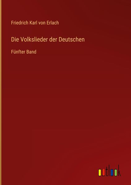 Produktbild: Die Volkslieder der Deutschen