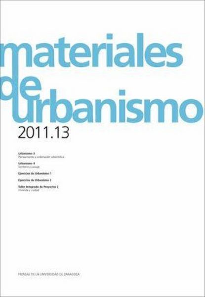 Produktbild: Materiales de urbanismo 2011-13