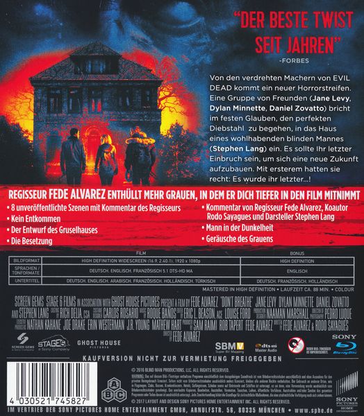 Produktbild: Don't Breathe