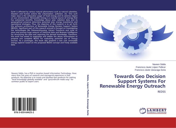 Produktbild: Towards Geo Decision Support Systems For Renewable Energy Outreach