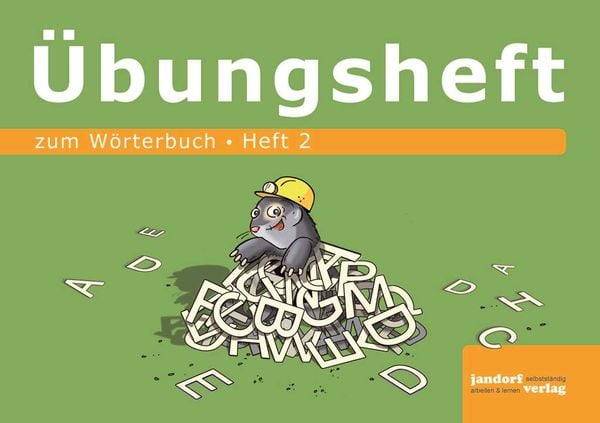 Produktbild: Wörterbuchübungsheft Band 2 (Übungsheft zum Wörterbuch Band 19x16cm)