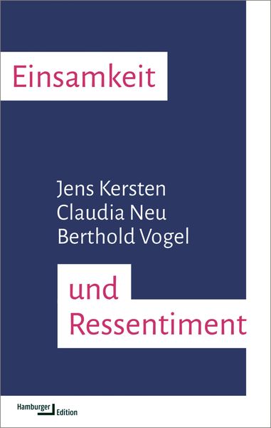 Produktbild: Einsamkeit und Ressentiment