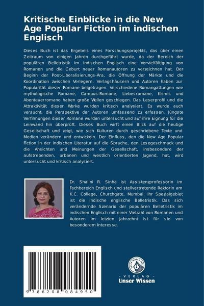 Produktbild: Kritische Einblicke in die New Age Popular Fiction im indischen Englisch