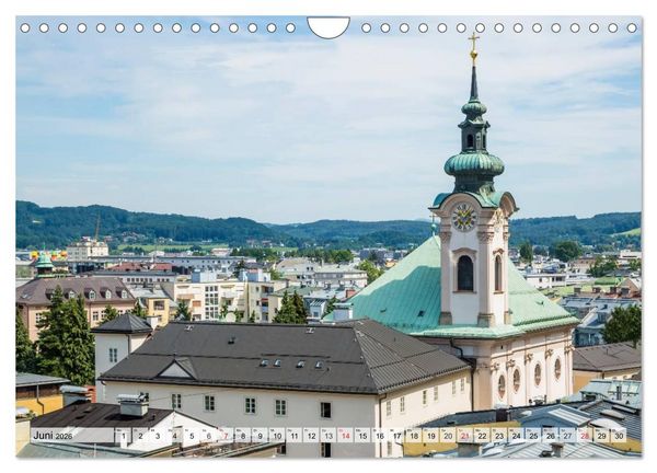 Produktbild: SALZBURG Blicke auf die Mozartstadt (Wandkalender 2026 DIN A4 quer), CALVENDO Monatskalender