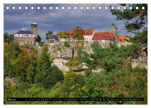 Produktbild: Elbsandsteingebirge (Tischkalender 2026 DIN A5 quer), CALVENDO Monatskalender