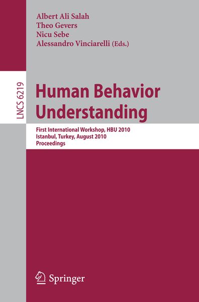 Produktbild: Human Behavior Understanding