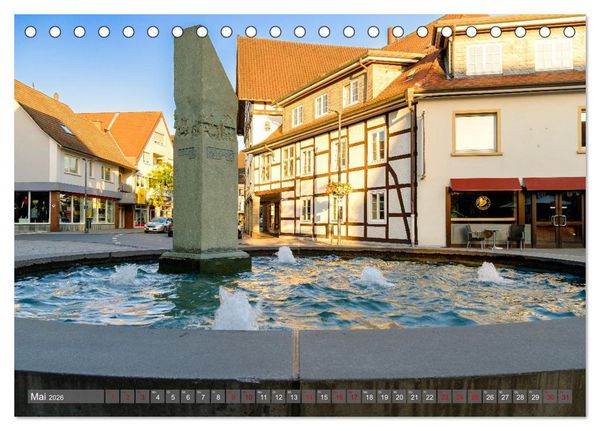 Produktbild: Ein Blick auf Delbr&uuml;ck (Tischkalender 2026 DIN A5 quer), CALVENDO Monatskalender