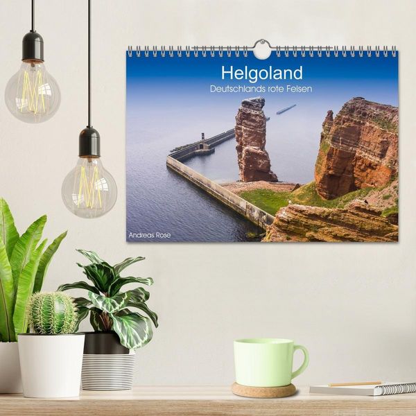 Produktbild: Helgoland,Deutschlands rote Felsen (Wandkalender 2027 DIN A4 quer), CALVENDO Monatskalender