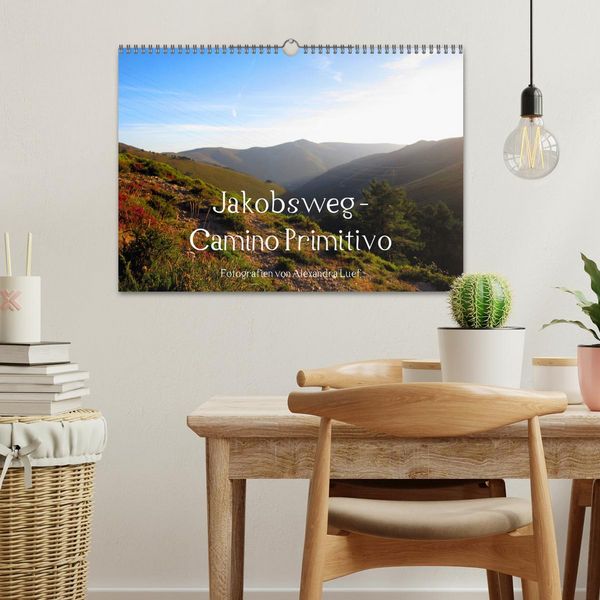 Produktbild: Jakobsweg - Camino Primitivo (Wandkalender 2026 DIN A3 quer), CALVENDO Monatskalender