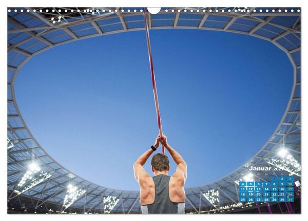 Produktbild: Faszination Leichtathletik: Schneller, h&ouml;her, weiter (Wandkalender 2027 DIN A3 quer), CALVENDO Monatskalender