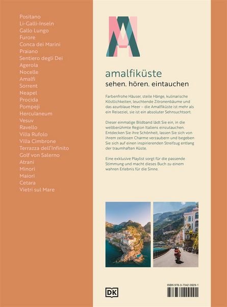 Produktbild: Amalfik&uuml;ste: Sehen. H&ouml;ren. Eintauchen