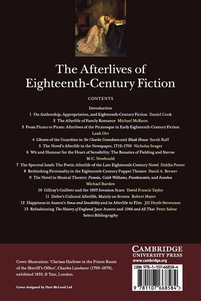 Produktbild: The Afterlives of Eighteenth-Century Fiction