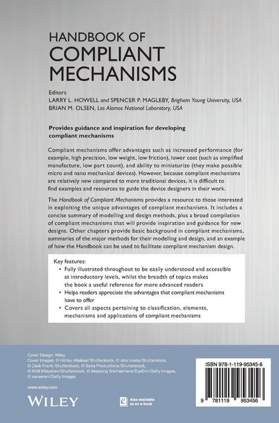 Produktbild: Handbook of Compliant Mechanisms