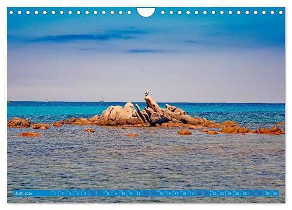 Produktbild: Traumhaftes Sardinien (Wandkalender 2026 DIN A4 quer), CALVENDO Monatskalender