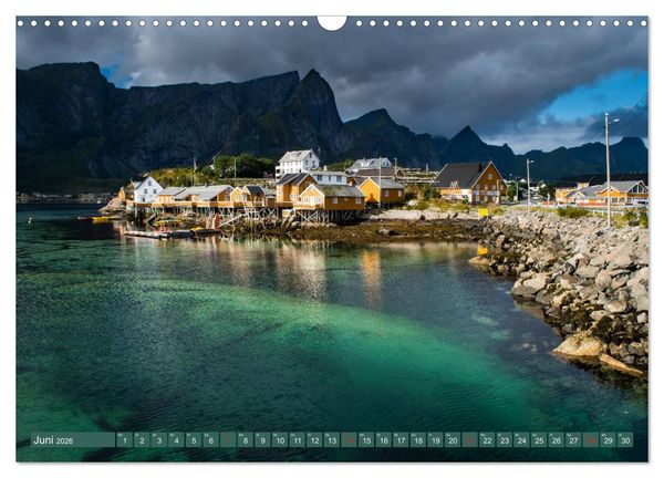 Produktbild: Wandern - In Norwegen und Schweden (Wandkalender 2026 DIN A3 quer), CALVENDO Monatskalender