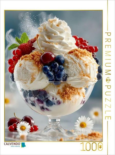 Produktbild: CALVENDO Puzzle Eiszeit ist Beerenzeit | 1000 Teile Lege-Gr&ouml;&szlig;e 64x48cm Foto-Puzzle f&uuml;r gl&uuml;ckliche Stunden
