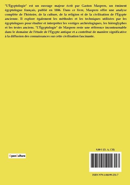 Produktbild: L'egyptologie