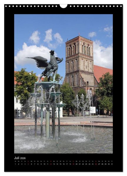 Produktbild: Anklam 2026 (Wandkalender 2026 DIN A3 hoch), CALVENDO Monatskalender
