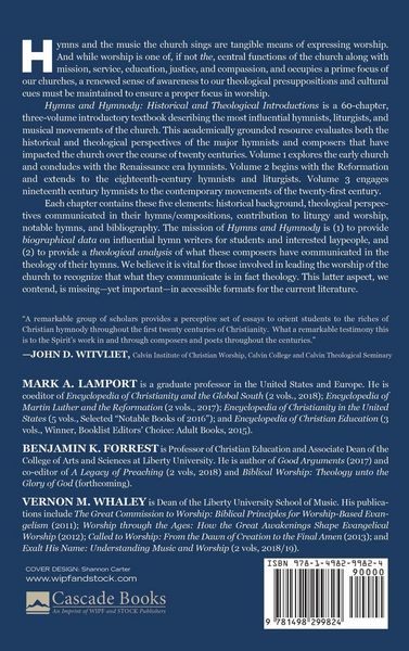 Produktbild: Hymns and Hymnody