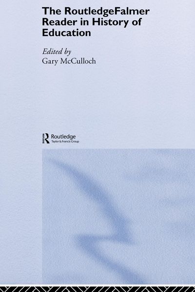 Produktbild: The RoutledgeFalmer Reader in the History of Education