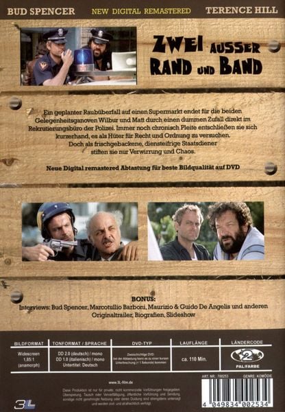 Produktbild: Zwei au&szlig;er Rand und Band - High Definition Remastered