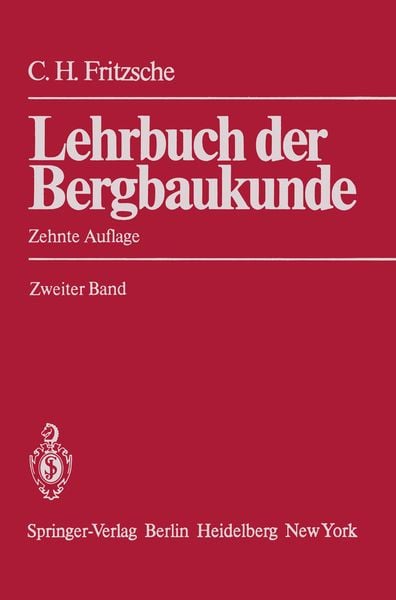 Produktbild: Lehrbuch der Bergbaukunde