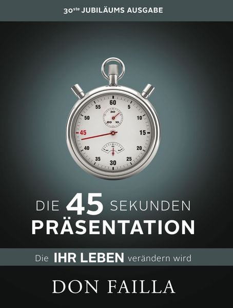 Produktbild: Die 45-Sekunden Pr&auml;sentation, die Ihr Leben ver&auml;ndern wird
