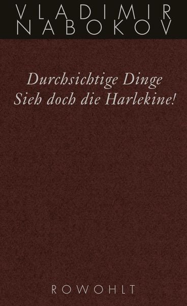 Produktbild: Gesammelte Werke 12. Durchsichtige Dinge / Sieh doch die Harlekine!