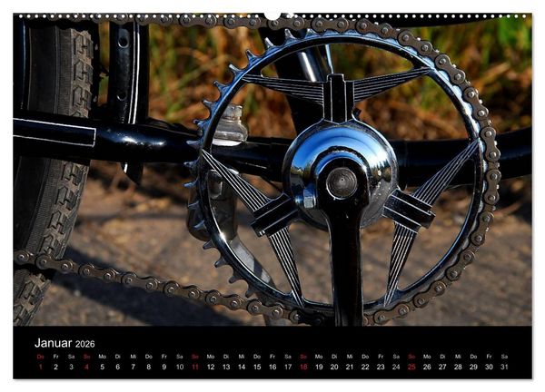 Produktbild: 1937 ADLER Fahrrad (Wandkalender 2026 DIN A2 quer), CALVENDO Monatskalender