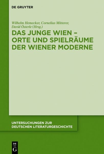 Produktbild: Das Junge Wien &ndash; Orte und Spielr&auml;ume der Wiener Moderne