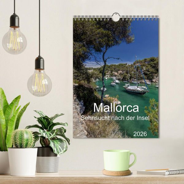 Produktbild: Mallorca - Sehnsucht nach der Insel (Wandkalender 2026 DIN A4 hoch), CALVENDO Monatskalender