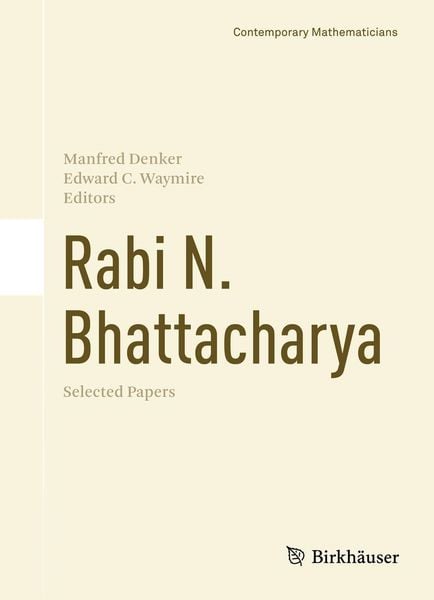 Produktbild: Rabi N. Bhattacharya