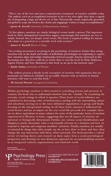 Produktbild: Emotion in Social Relations