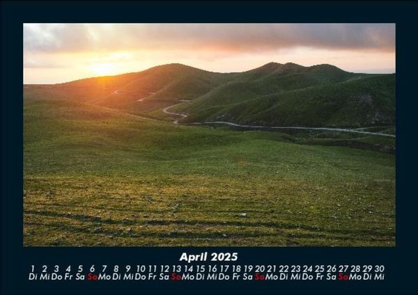 Produktbild: Bergige Welten 2025 Fotokalender DIN A5
